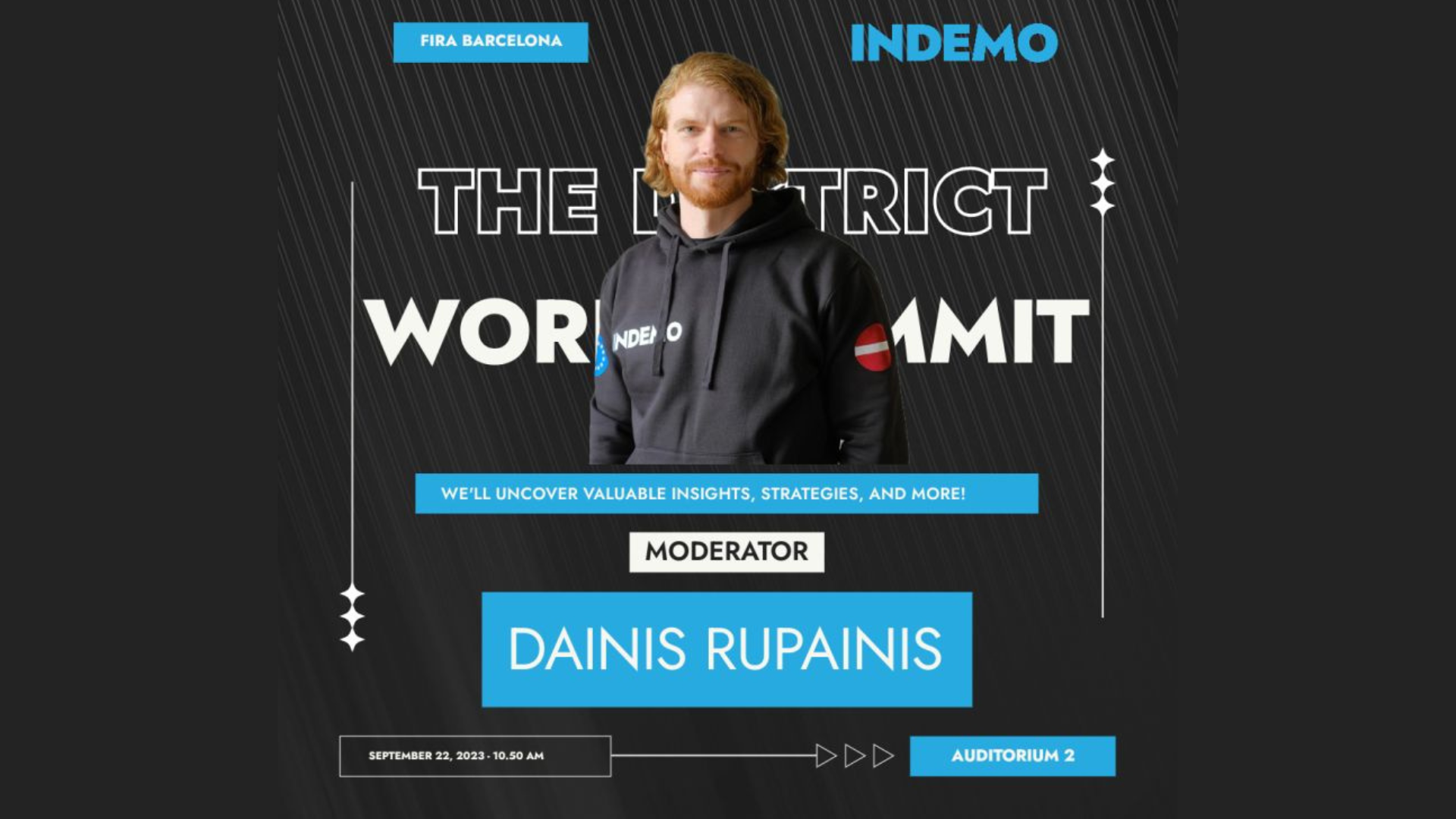 Indemo's Impact at THE DISTRICT WORLD SUMMIT 2023