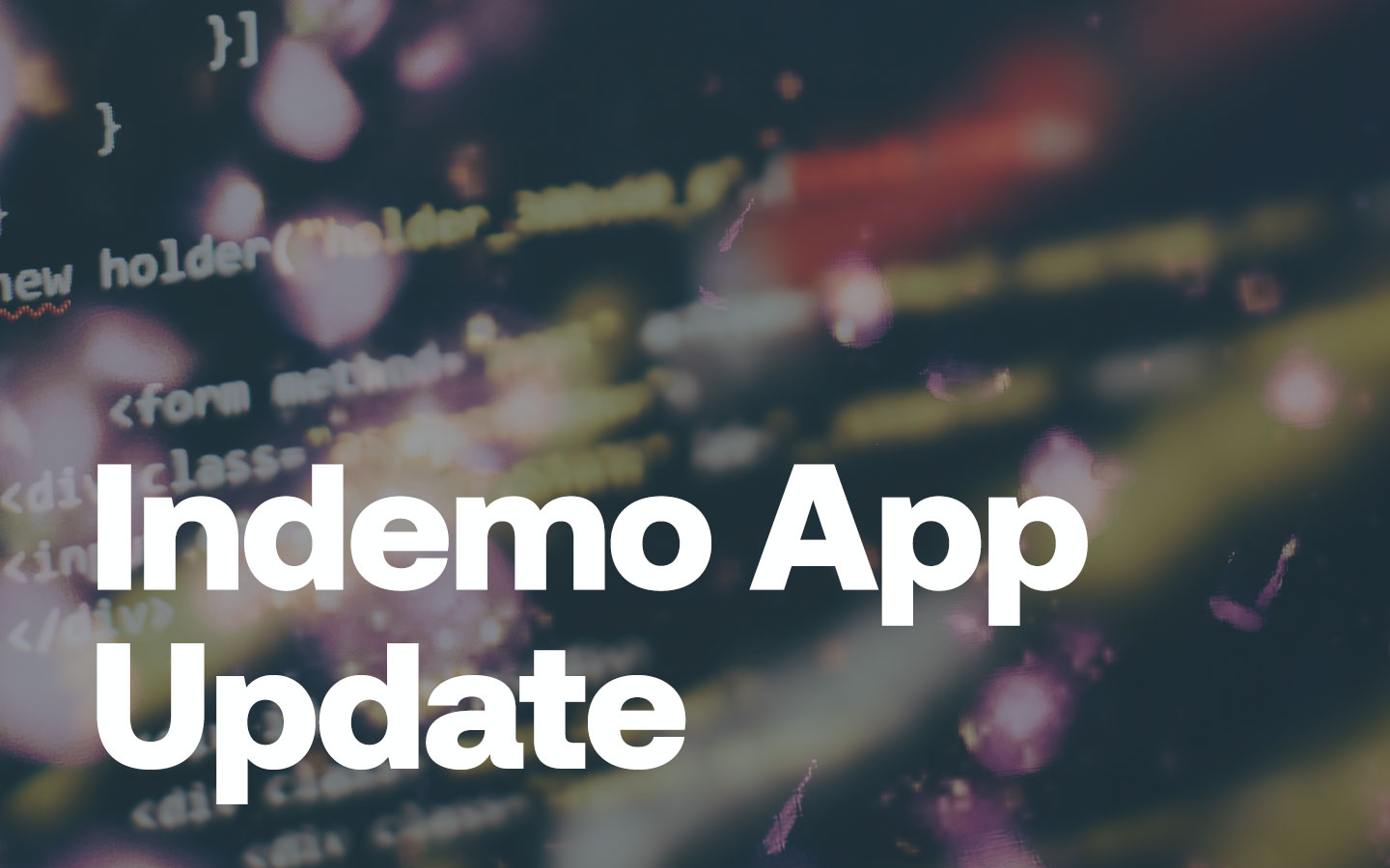 Indemo platform updates - November 2024