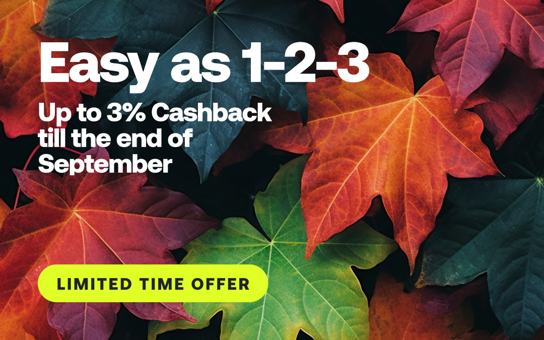 September's Easy Cashback
