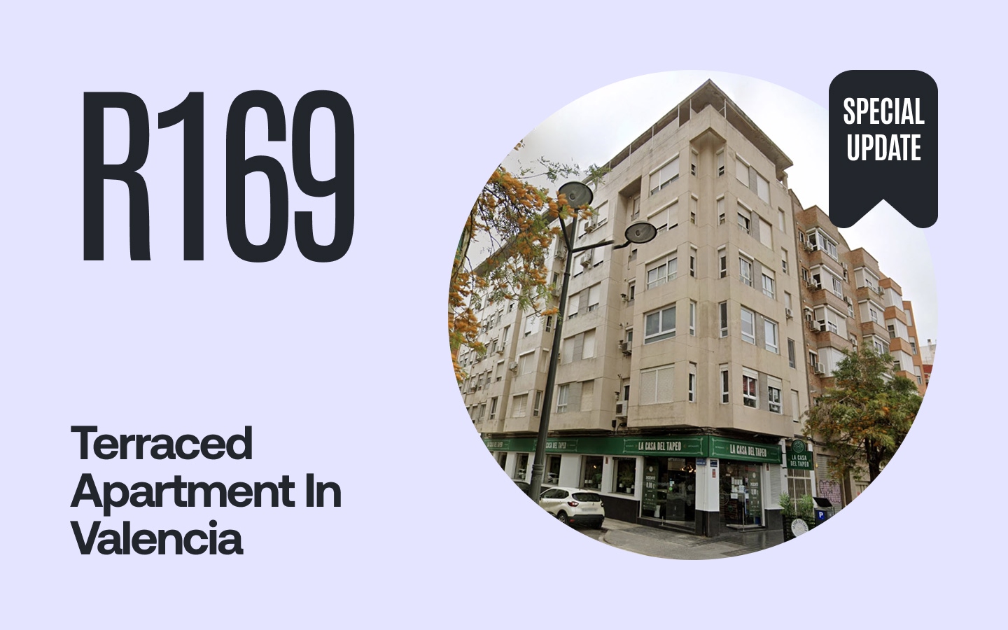 Special Stage Update – R169: Terraced Apartment in Valencia