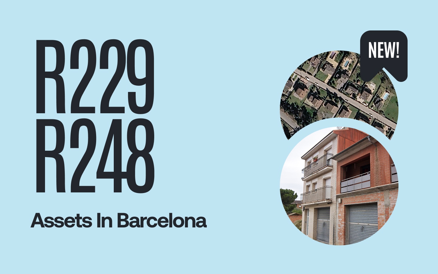New Opportunities – R229, R248: Assets in Barcelona