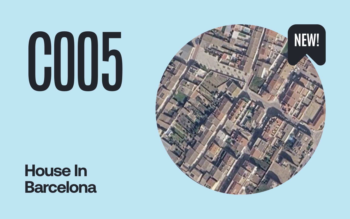 New Opportunity – C005: House in Barcelona