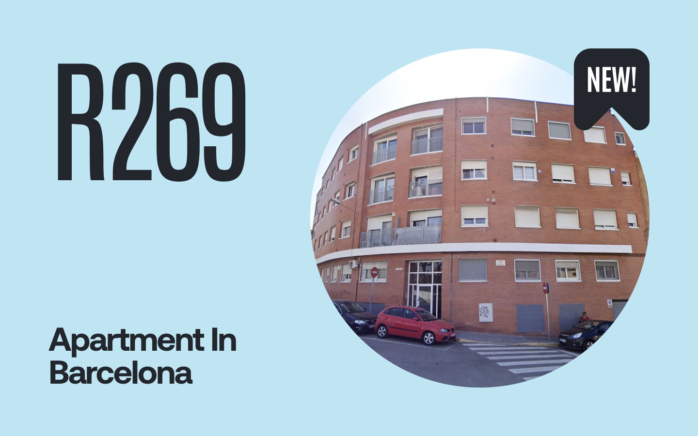New Opportunity – R269: Apartment in Barcelona