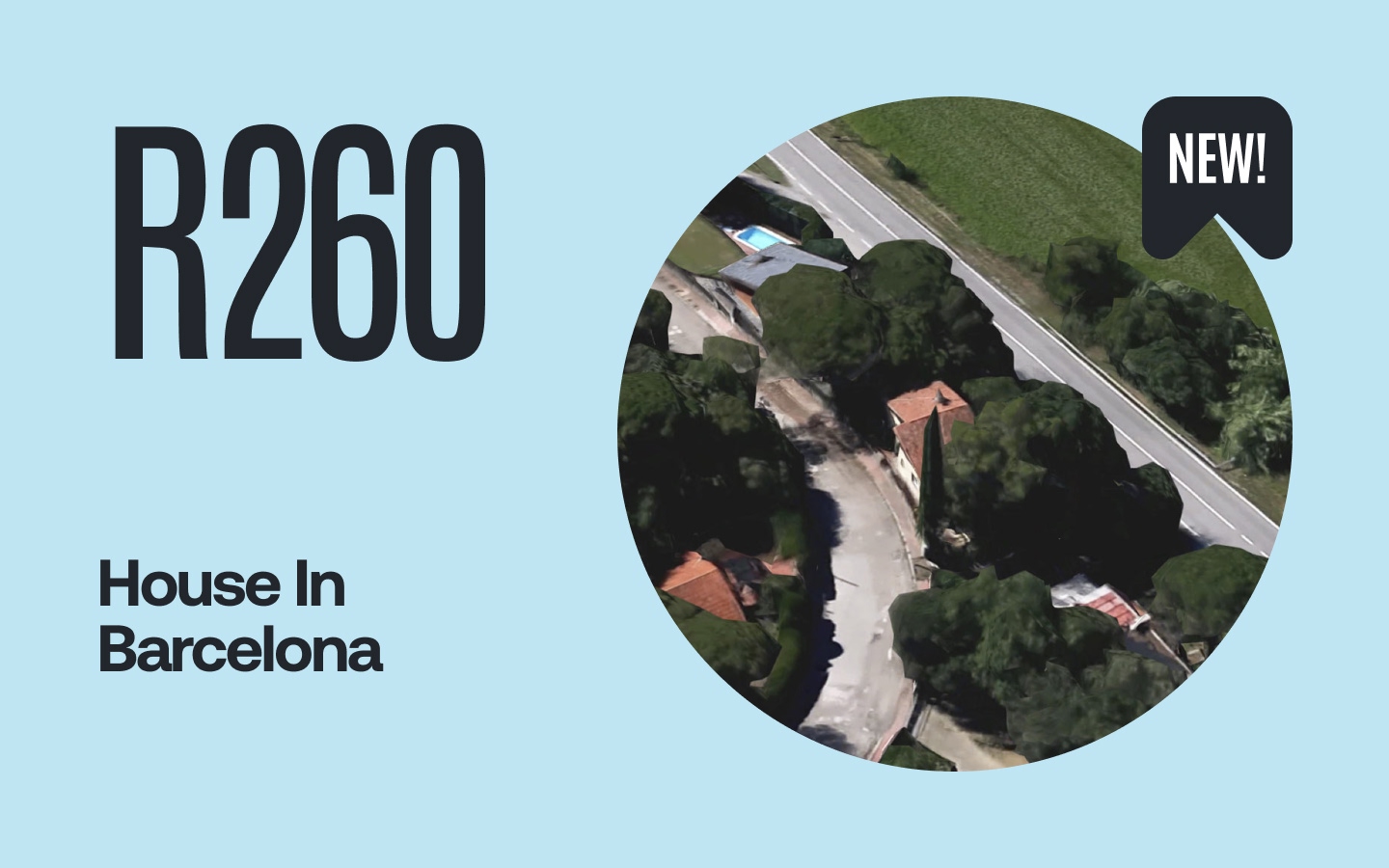 New Opportunity – R260: House in Barcelona 