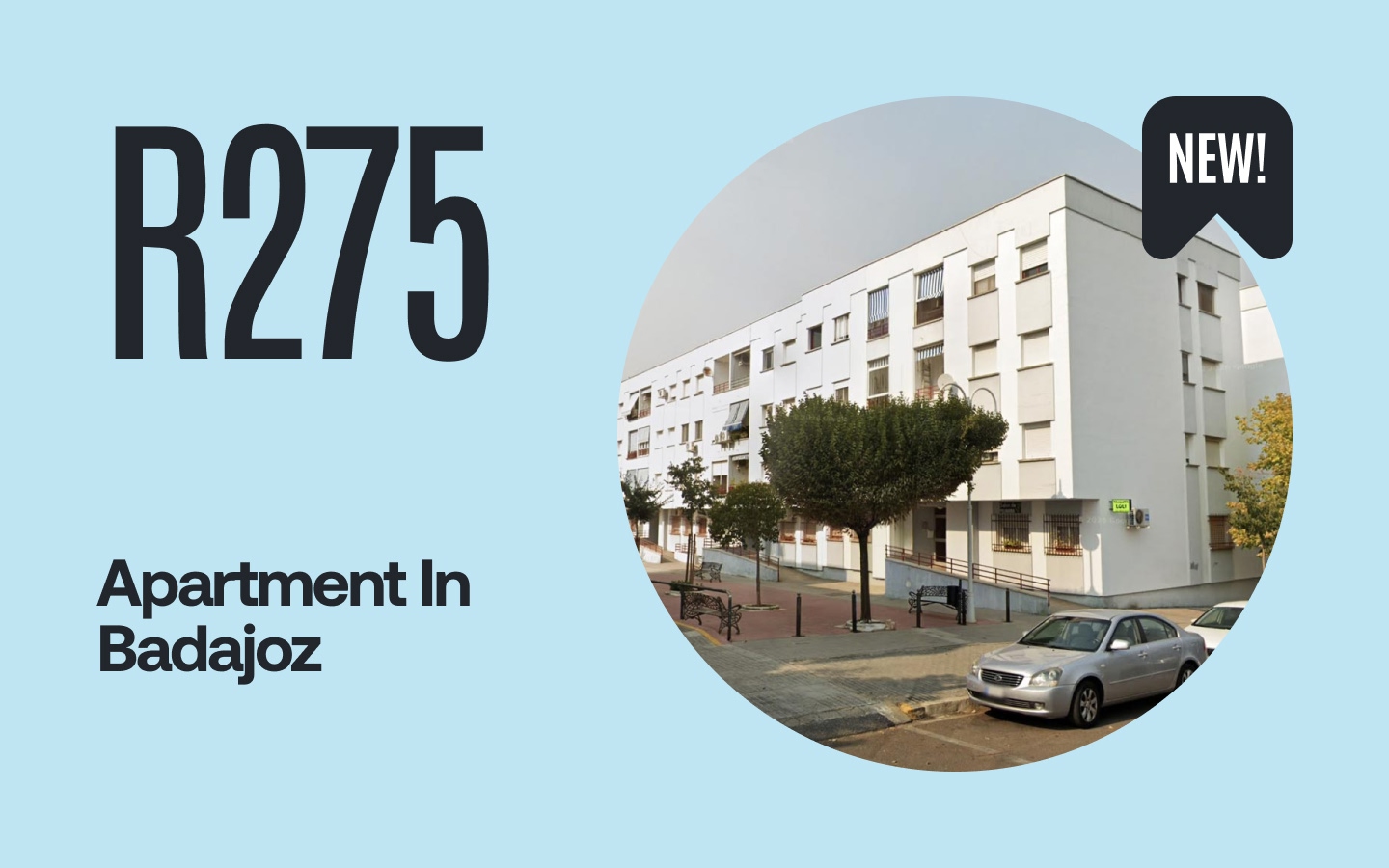 New Opportunity – R275: Apartment in Badajoz