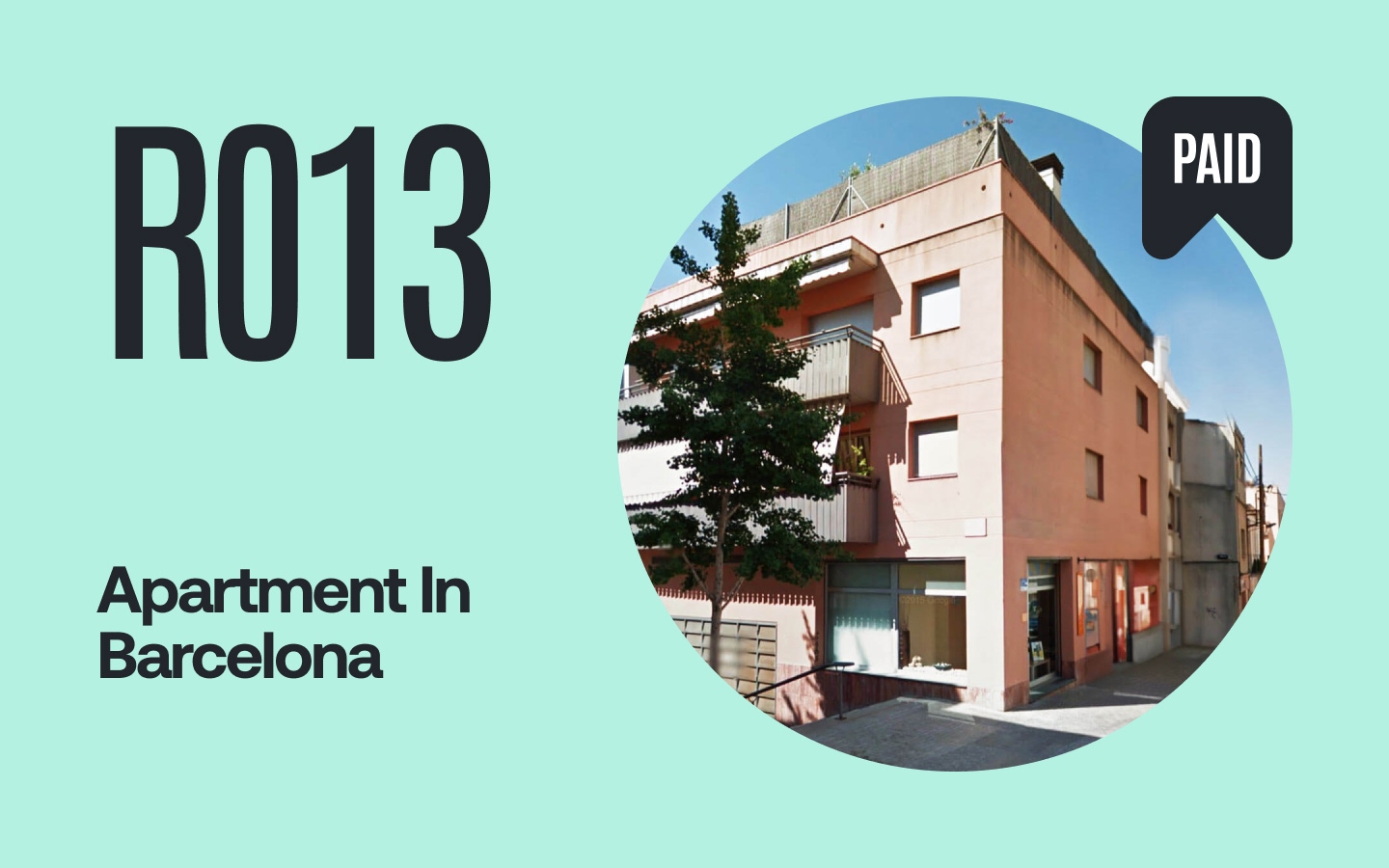 Repayment – R013 Apartment at Plaza Pi i Maragall