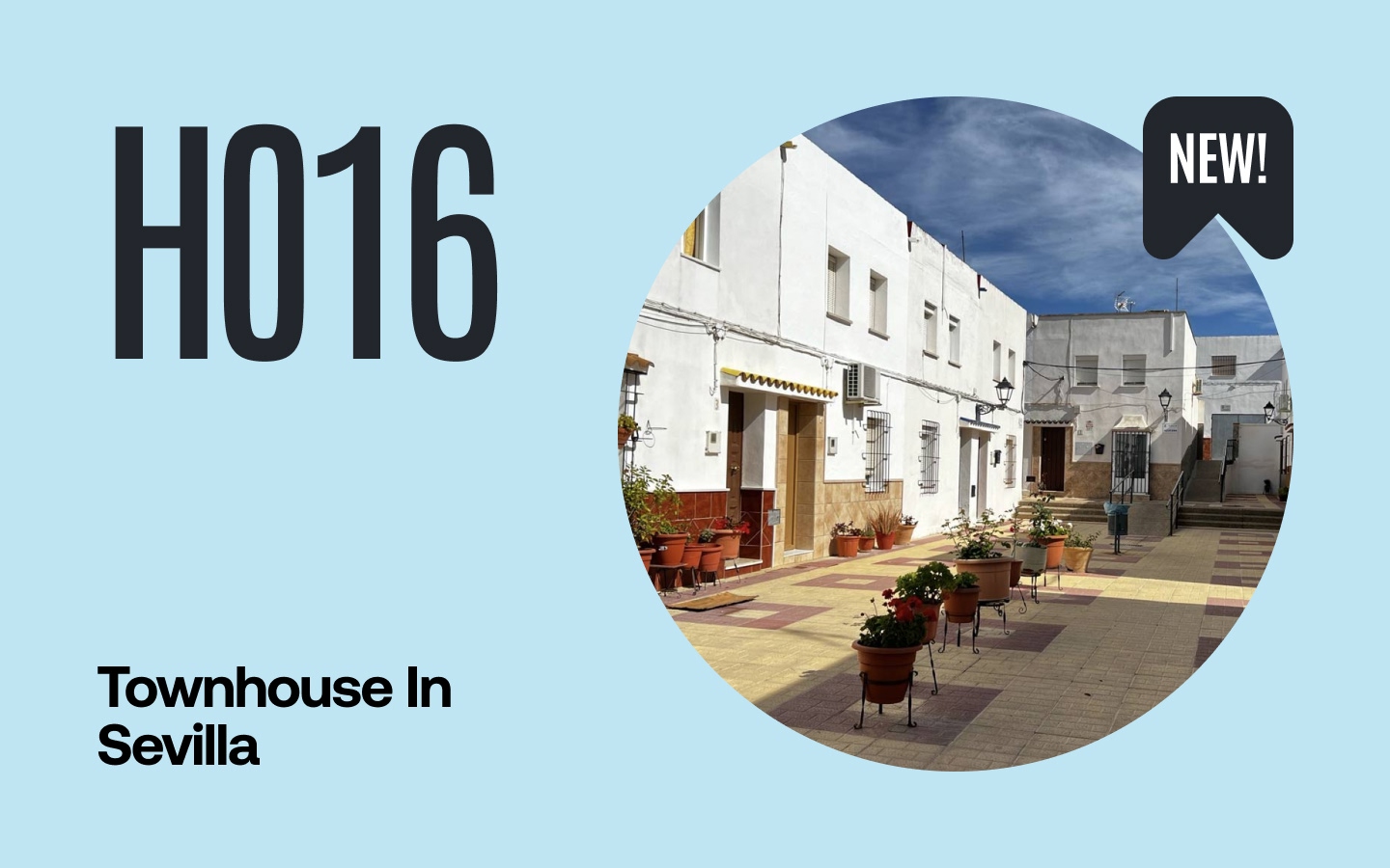 New Opportunity – H016: Townhouse in Sevilla