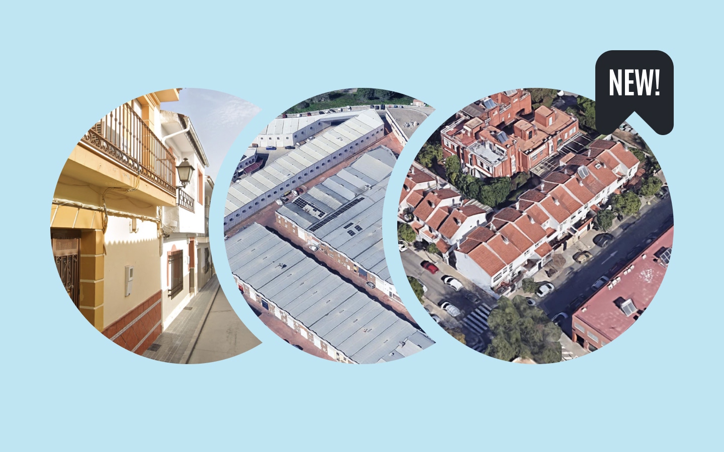 New Opportunities – P02, P26, P47: House and Commercial Premise in Córdoba, House in Sevilla